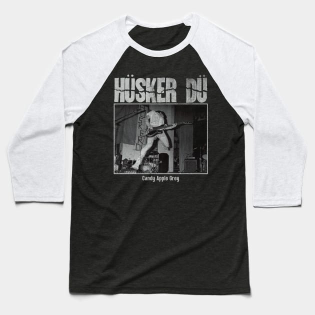 Husker Du // Candy Apple Vintage BW Baseball T-Shirt by Sal.Priadi